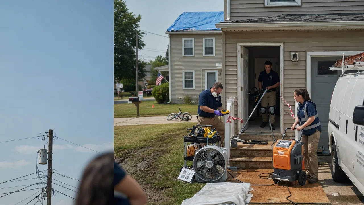 Water Damage Repair in Roseville, OH near me